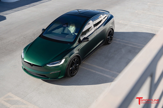 tmaxx-matte-shamrock-green-tesla-model-x-22-inch-tss-gloss-black-wheels-wm-11